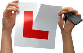 Passing driving test